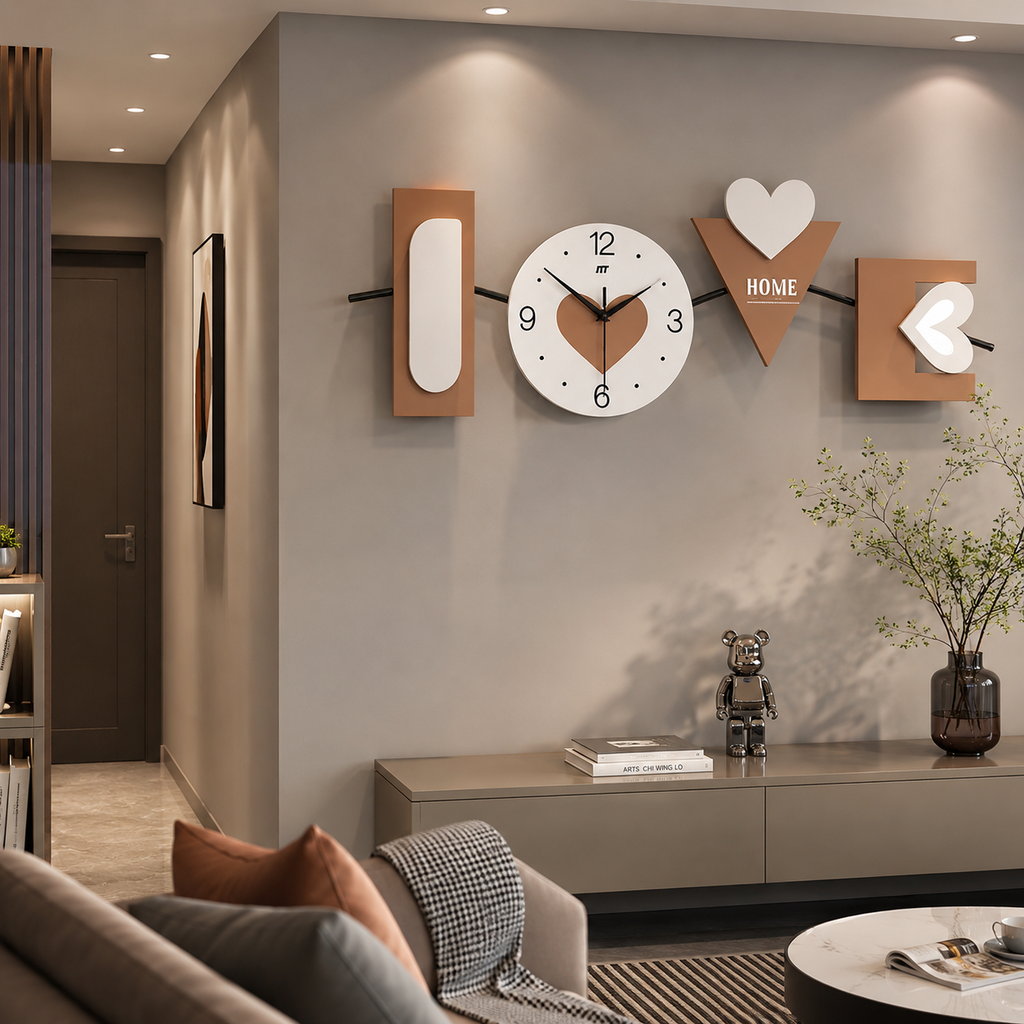 Grande horloge murale 120 cm