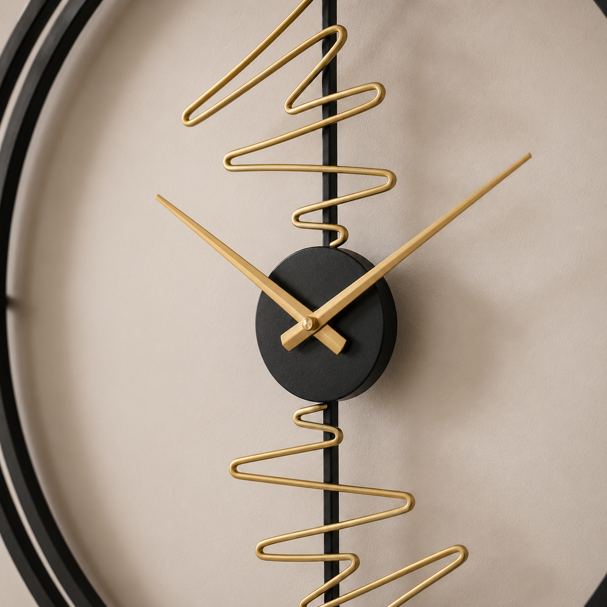Grande horloge murale 60 cm design