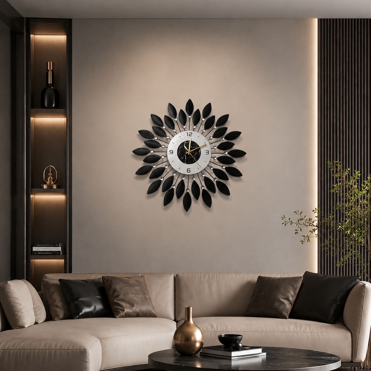 Grande horloge murale design