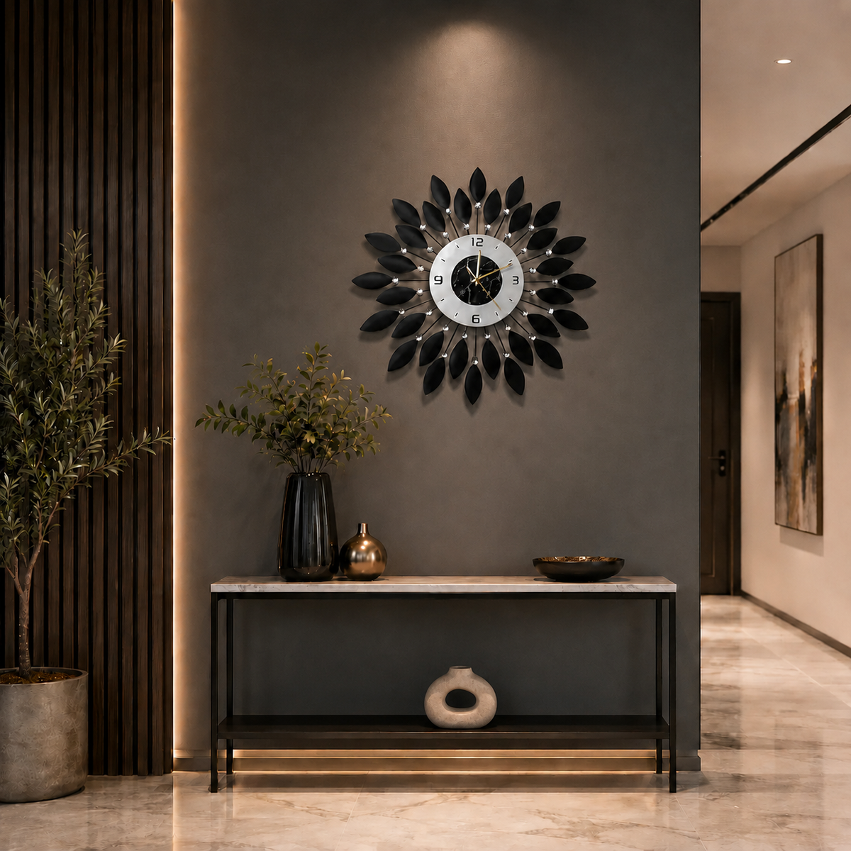 Grande horloge murale design