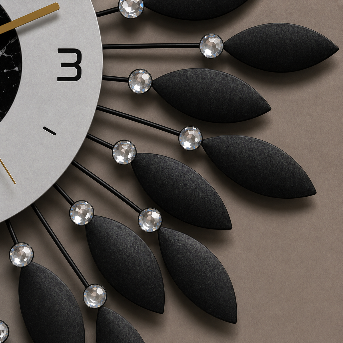 Grande horloge murale design