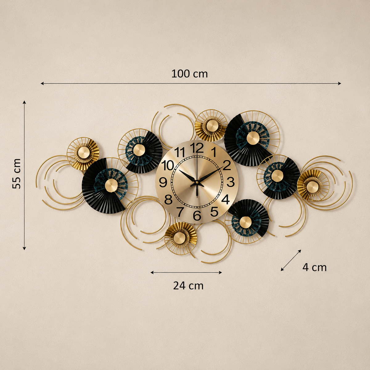 Grande horloge murale design