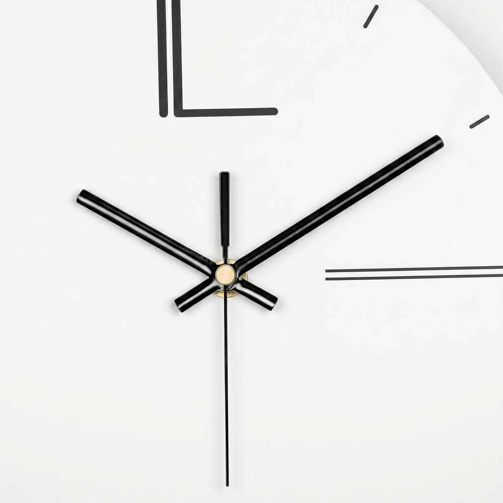 Grande horloge murale moderne