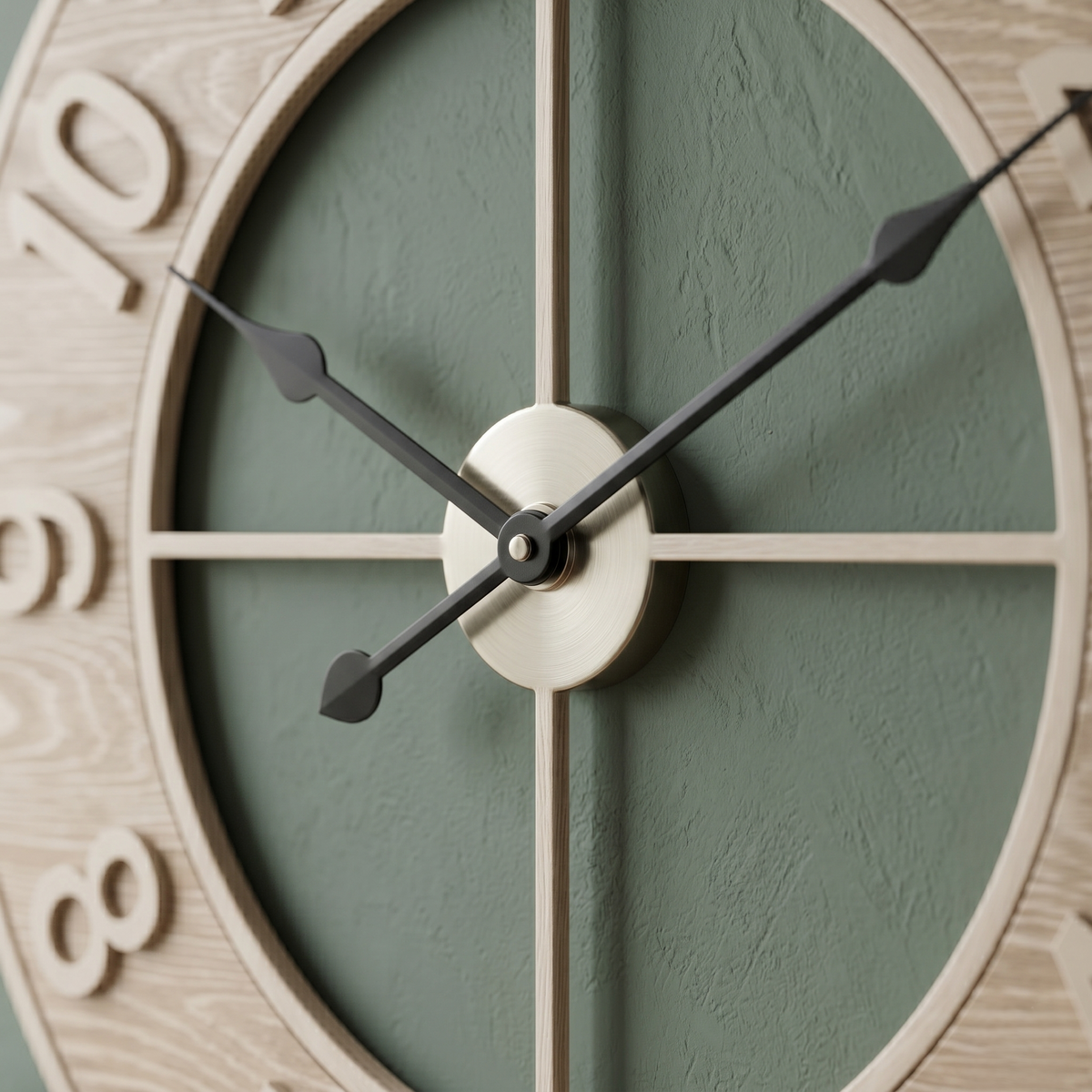 Grande horloge murale scandinave