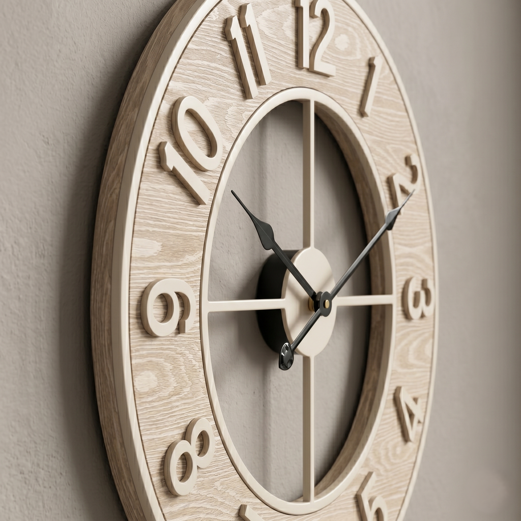 Grande horloge murale scandinave
