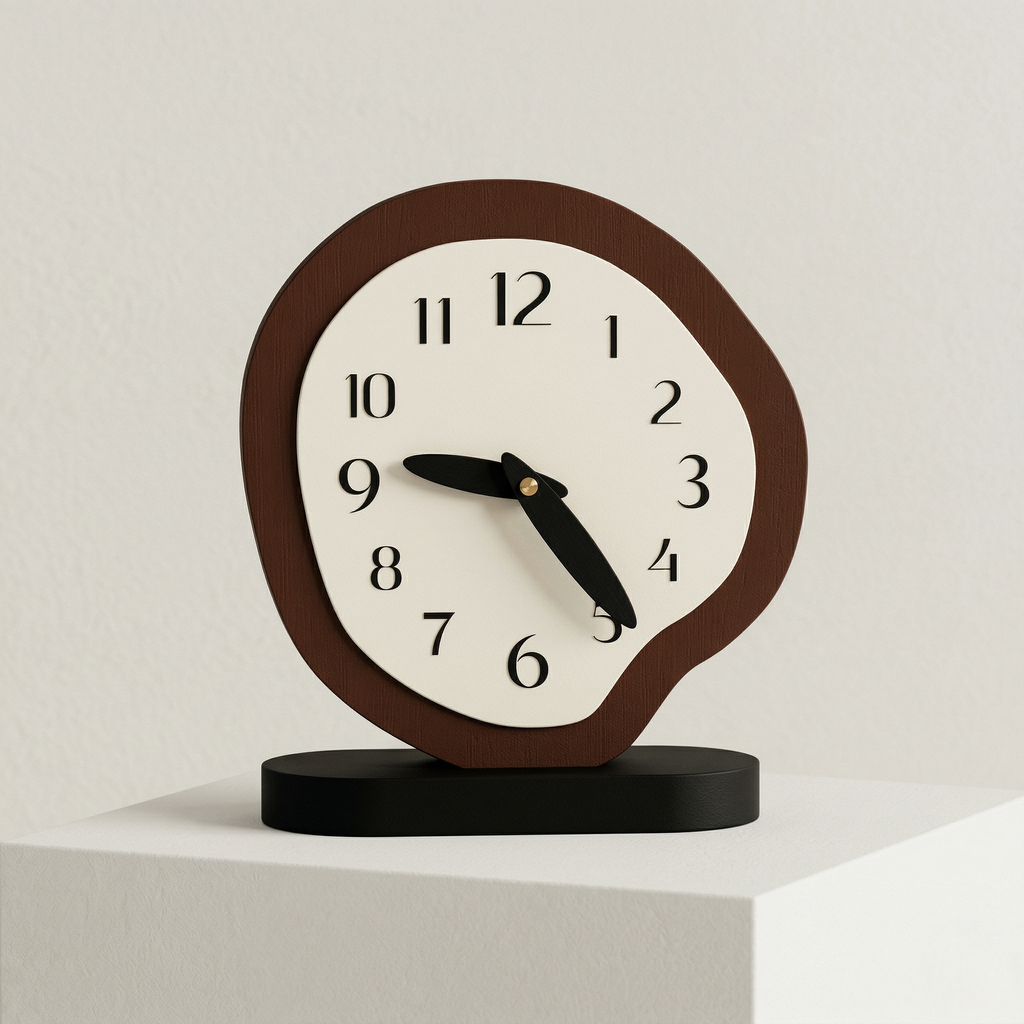 Horloge à poser moderne