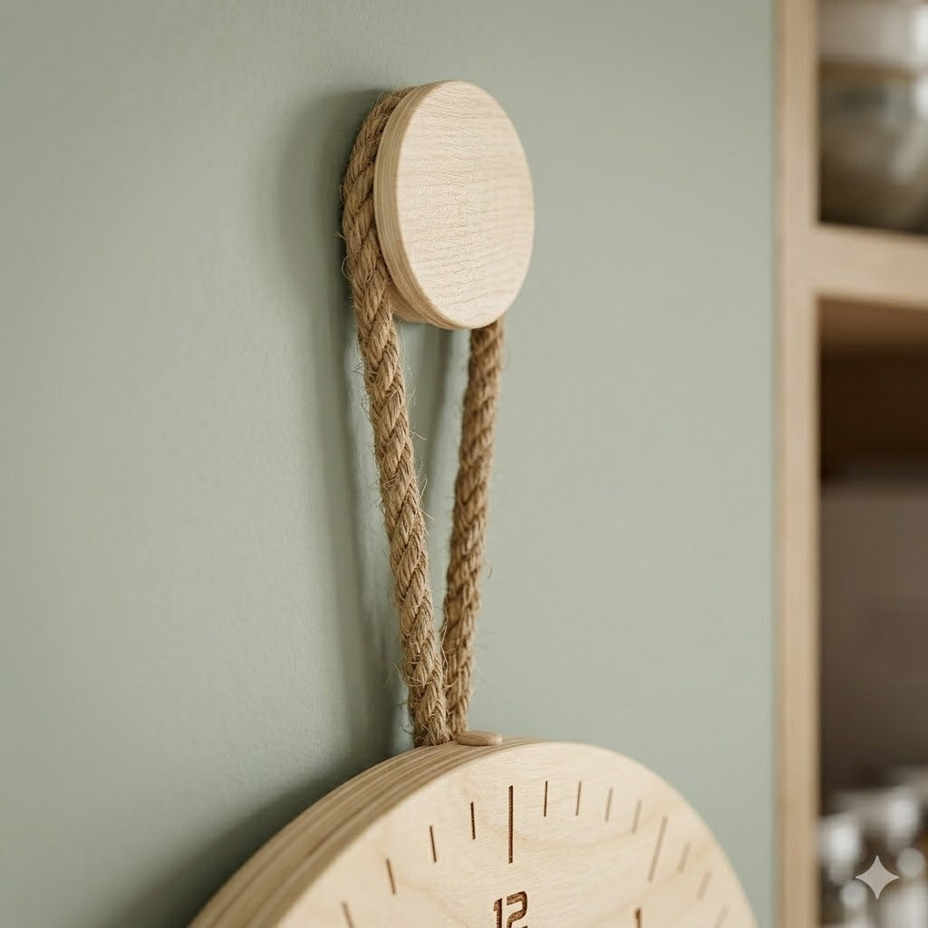 Horloge cuisine scandinave
