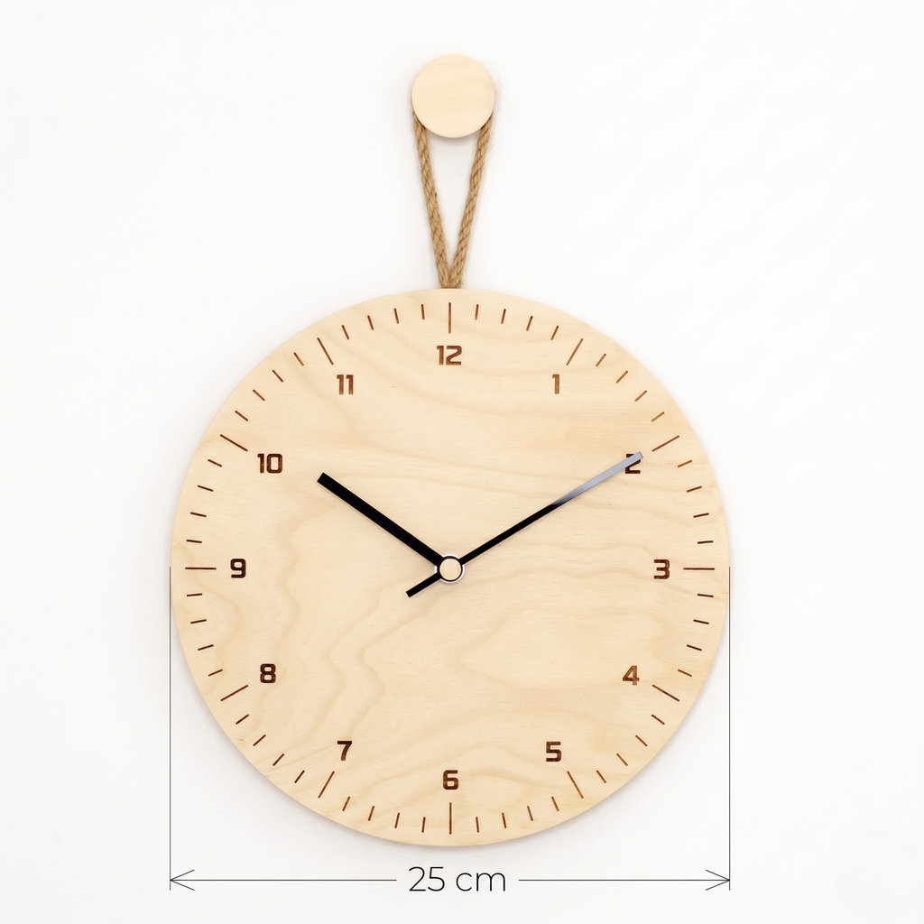 Horloge cuisine scandinave