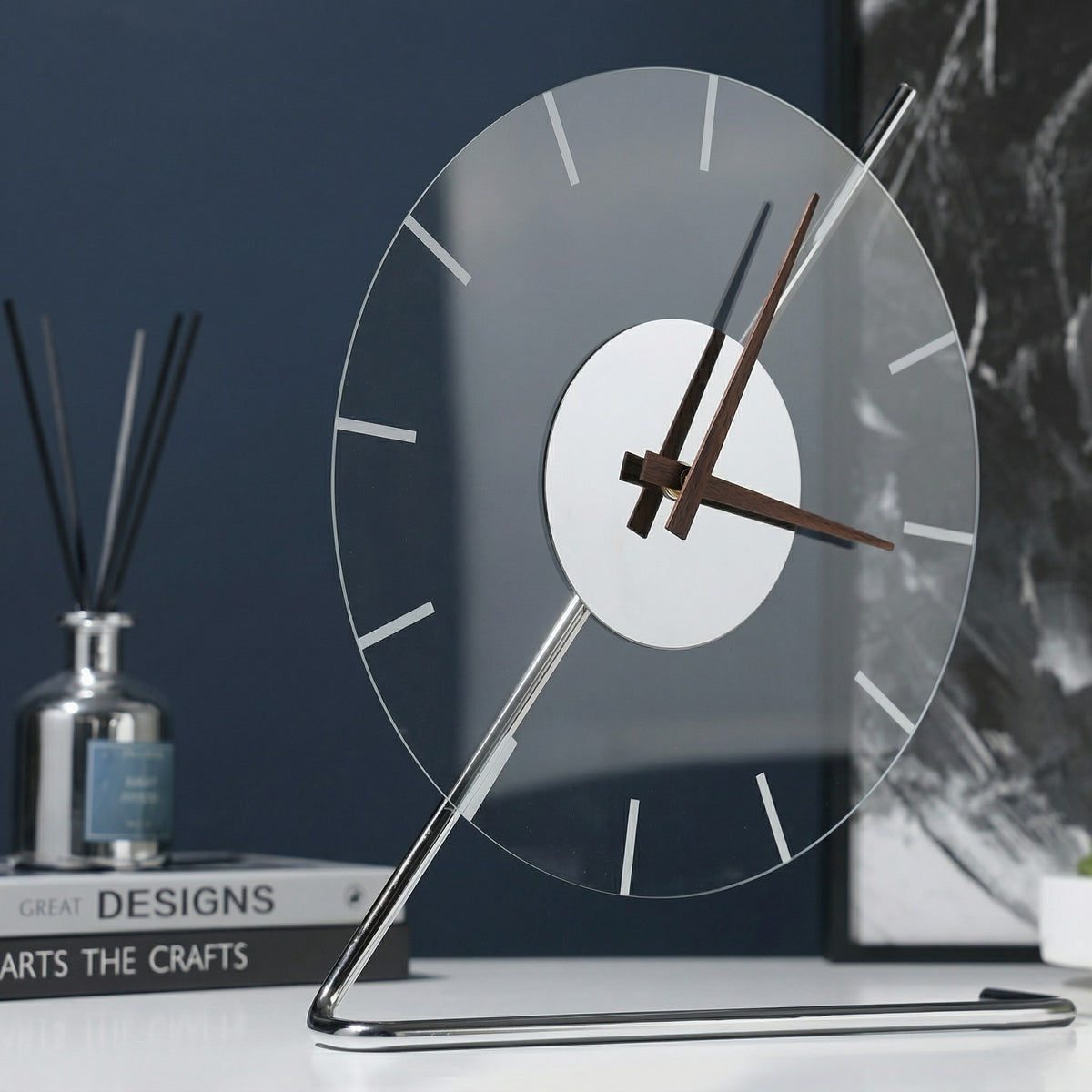 Horloge de cheminée moderne