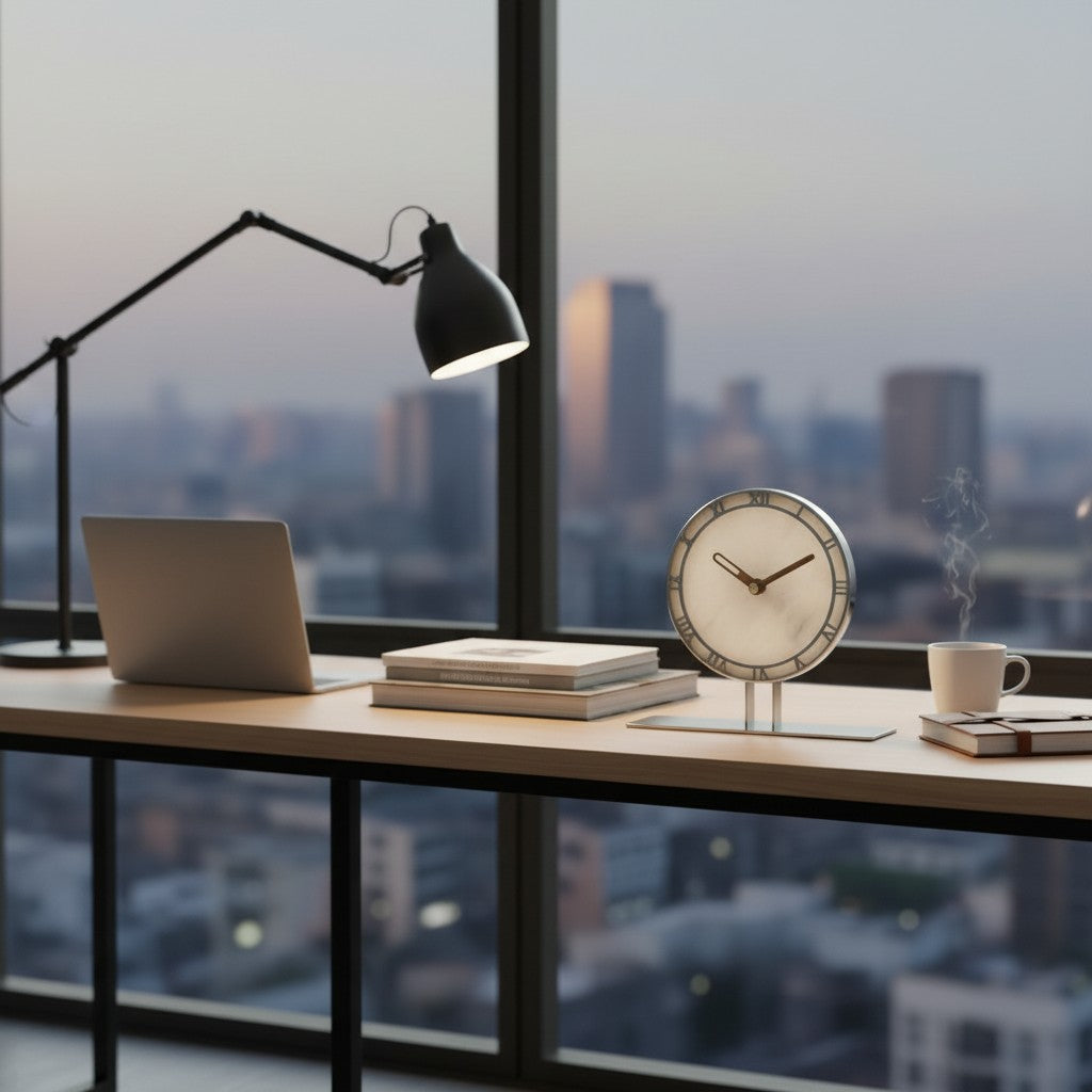 Horloge de table moderne