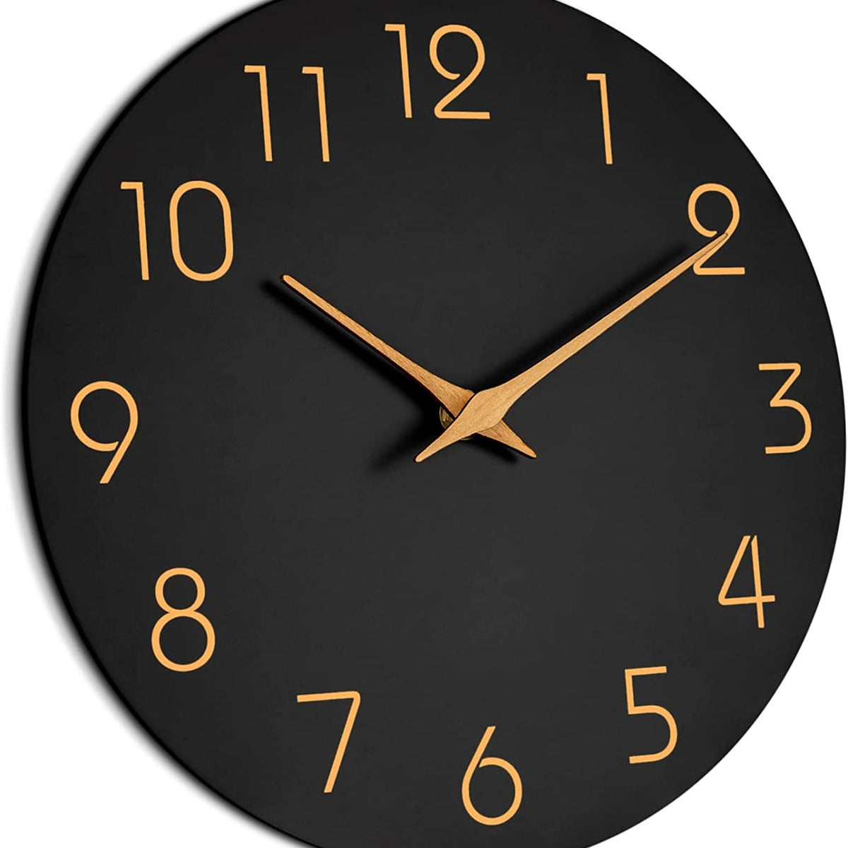 Horloge minimaliste noire