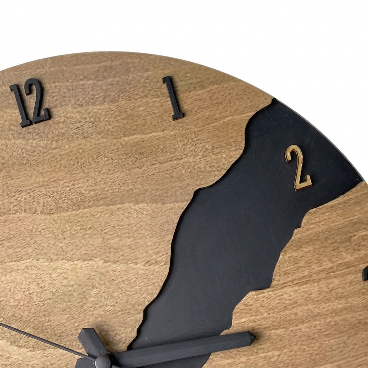 Horloge bois moderne