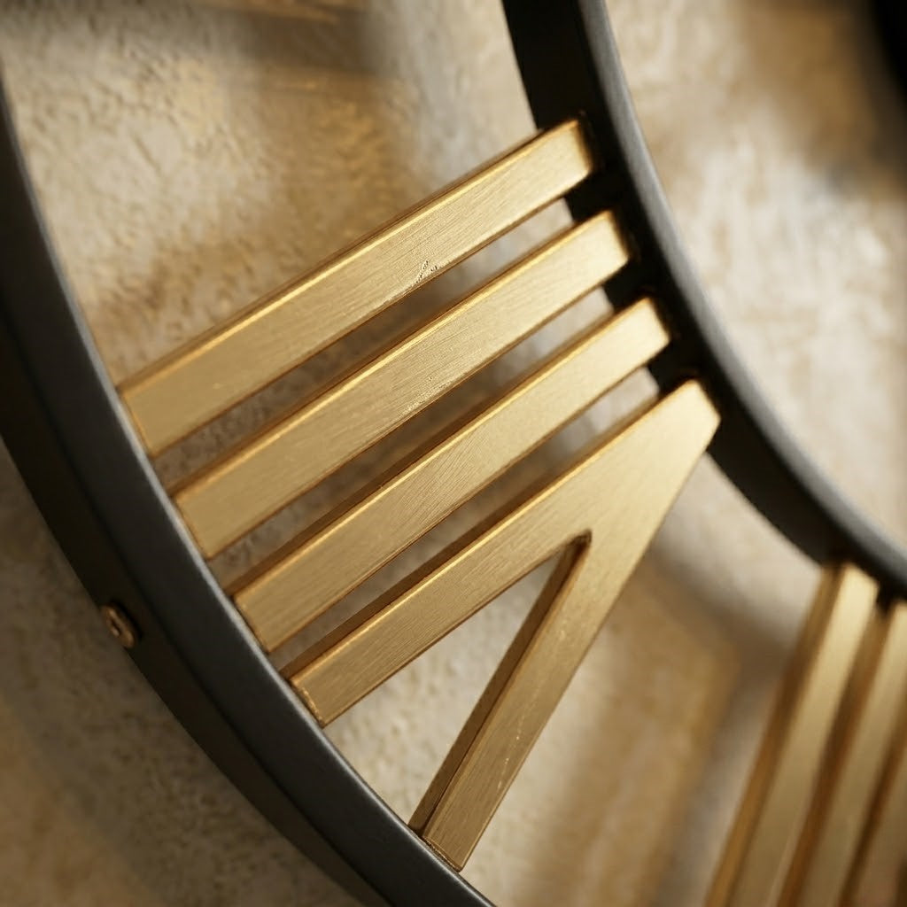 Horloge murale chiffre romain 60 cm