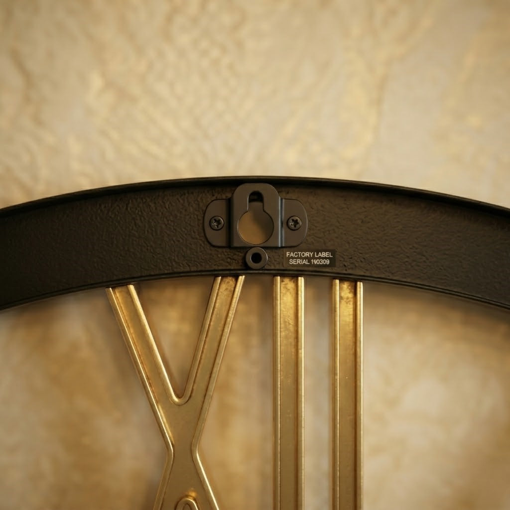 Horloge murale chiffre romain 60 cm