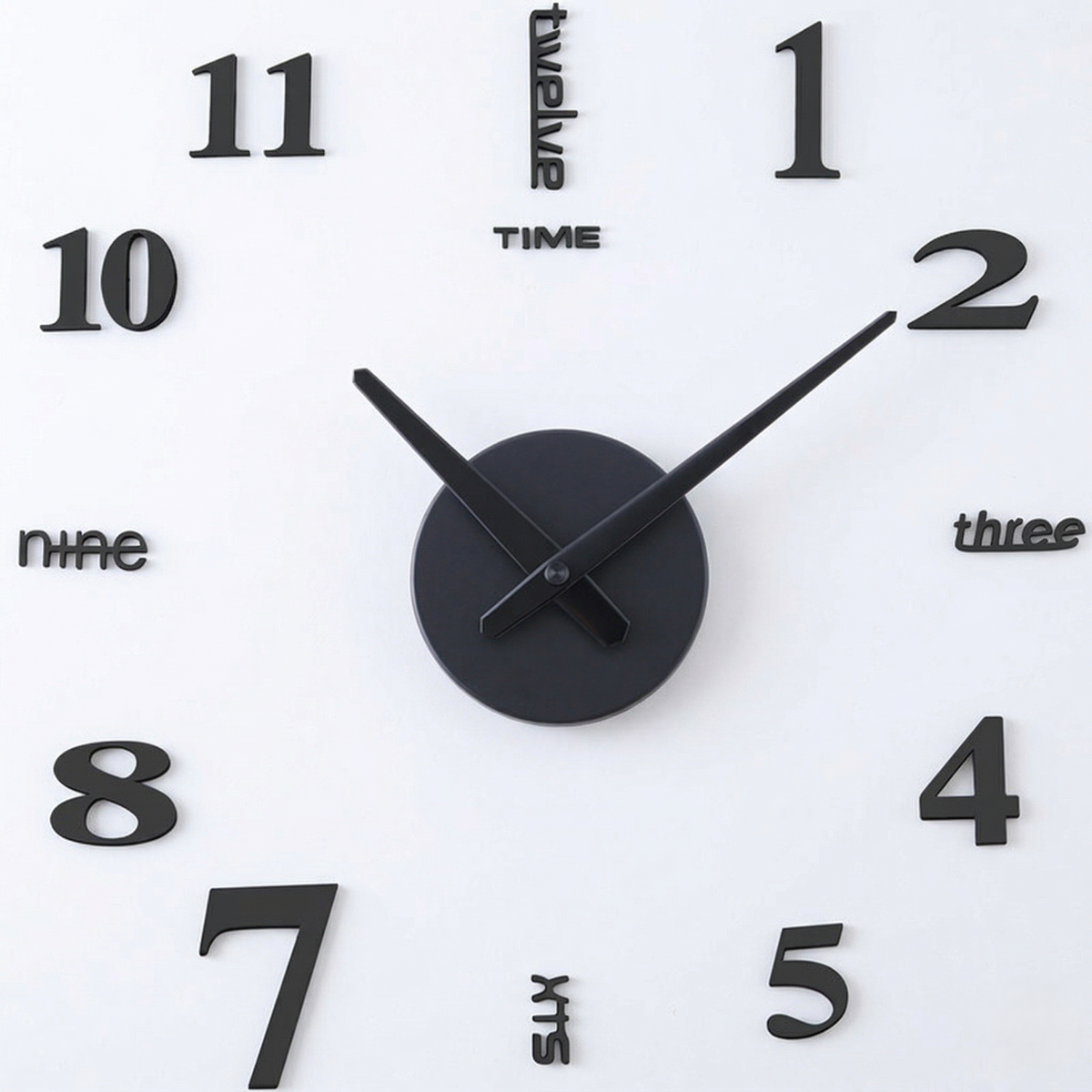 Horloge murale minimaliste