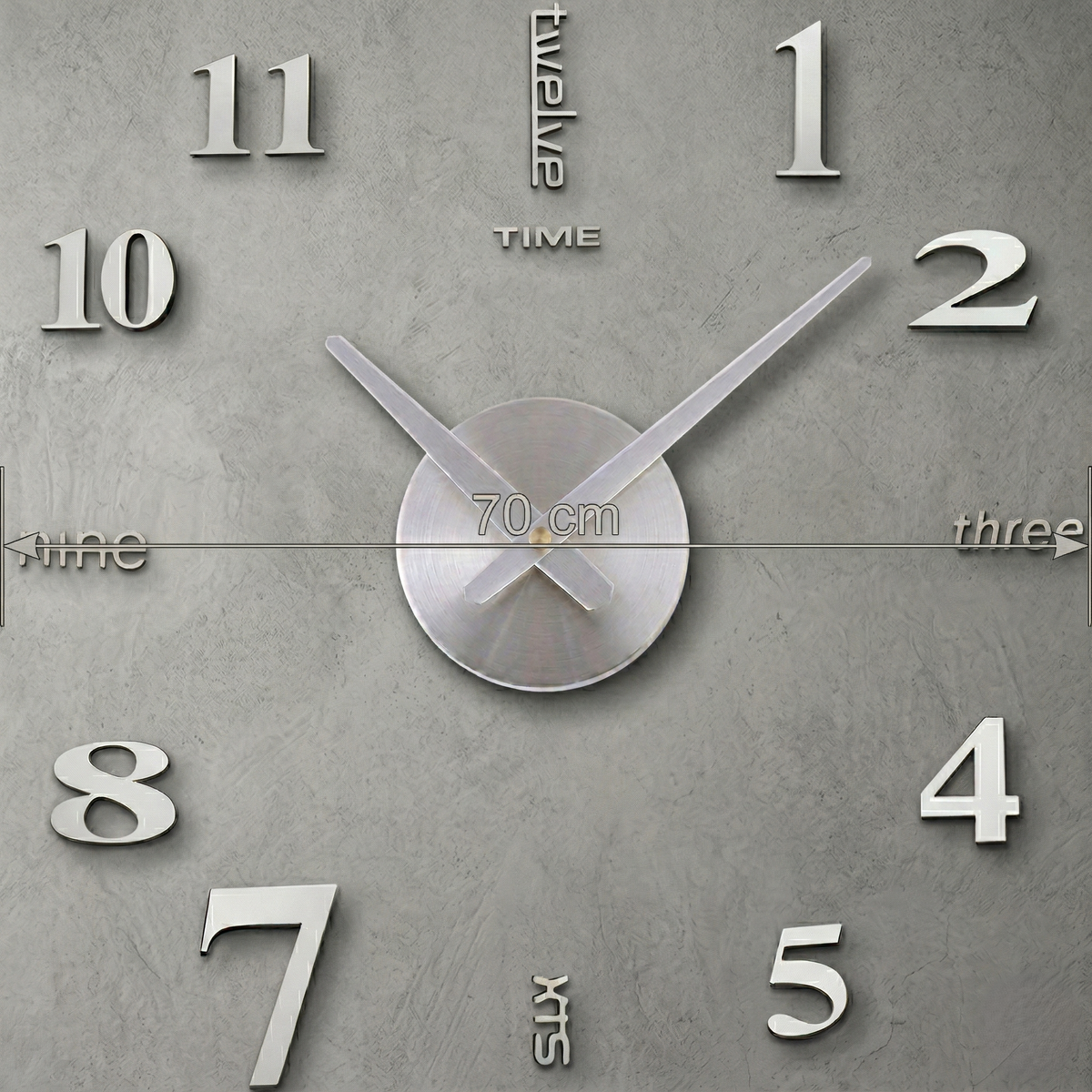 Horloge murale minimaliste