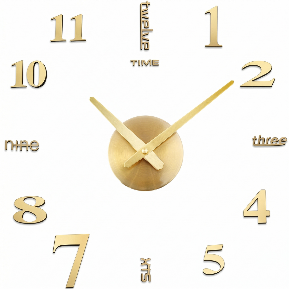 Horloge murale minimaliste