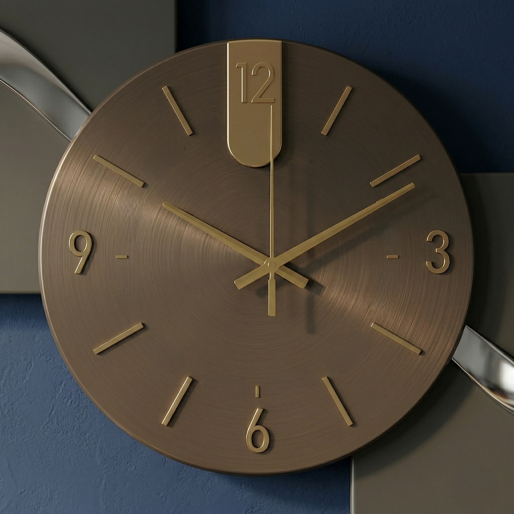 Horloge murale moderne rectangulaire