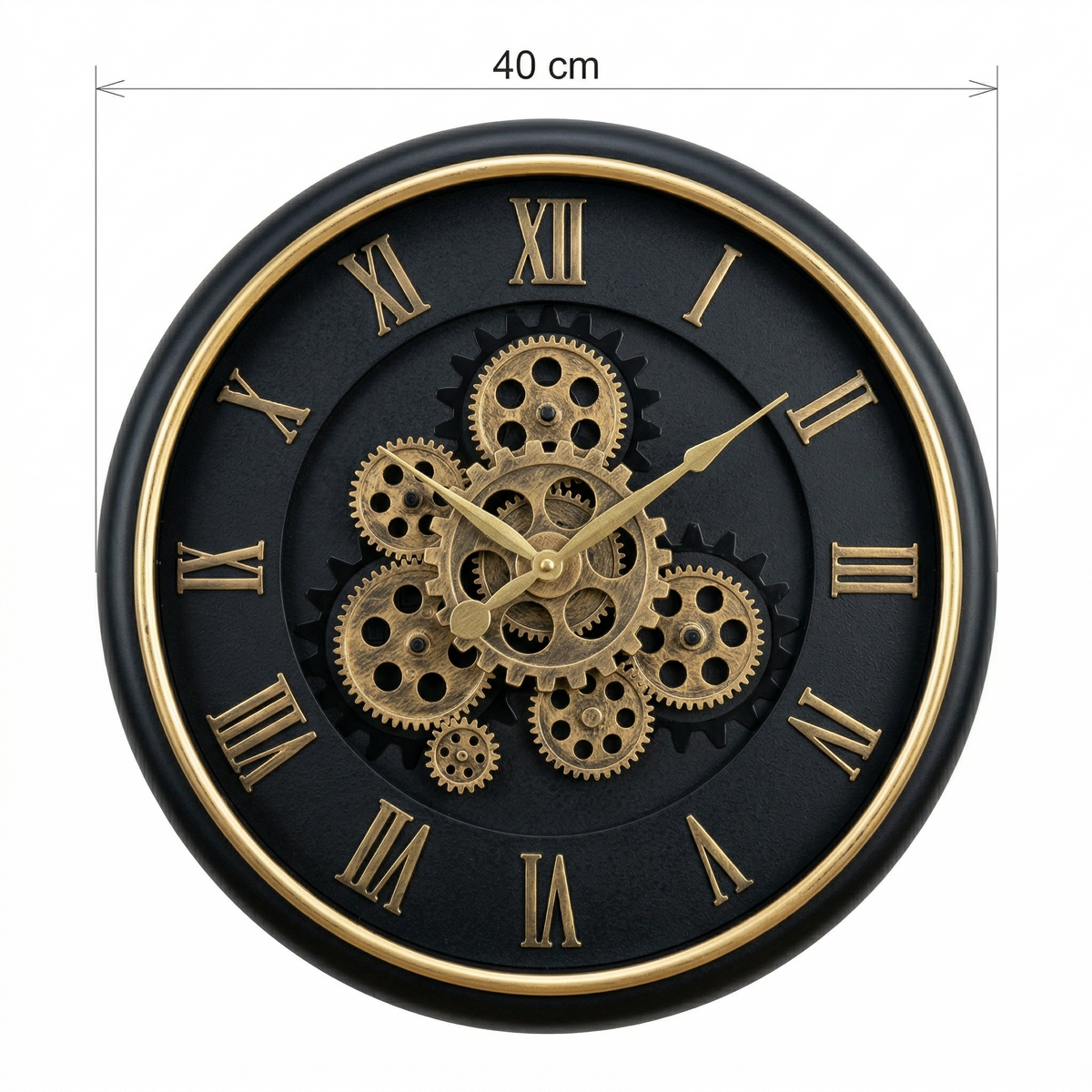 Horloge squelette moderne