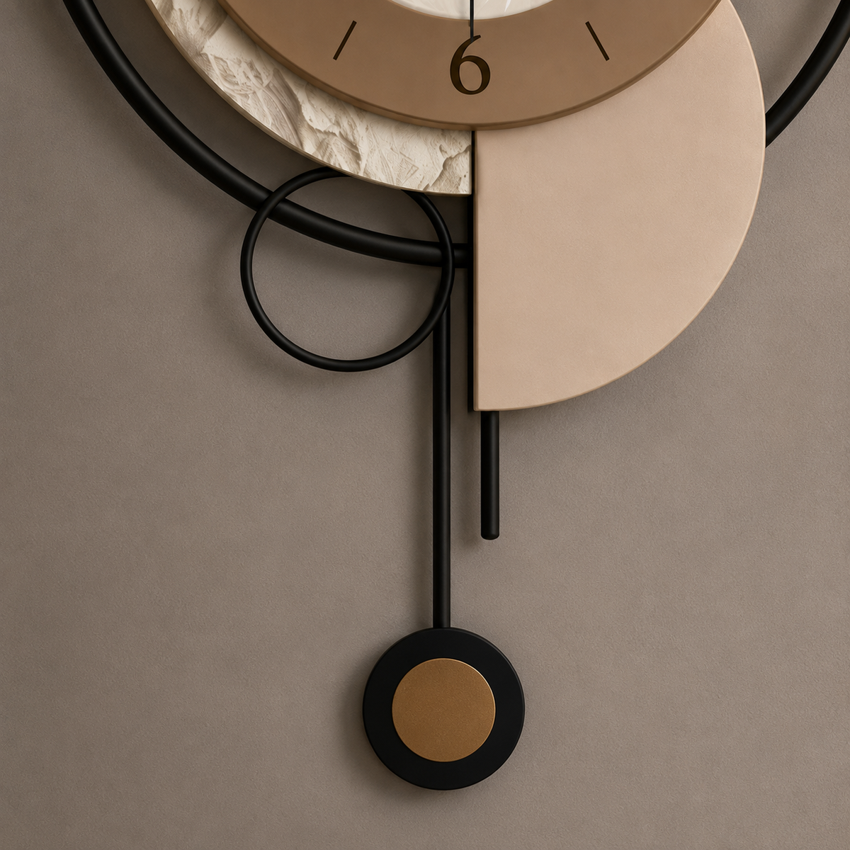 Horloge 70 cm scandinave design