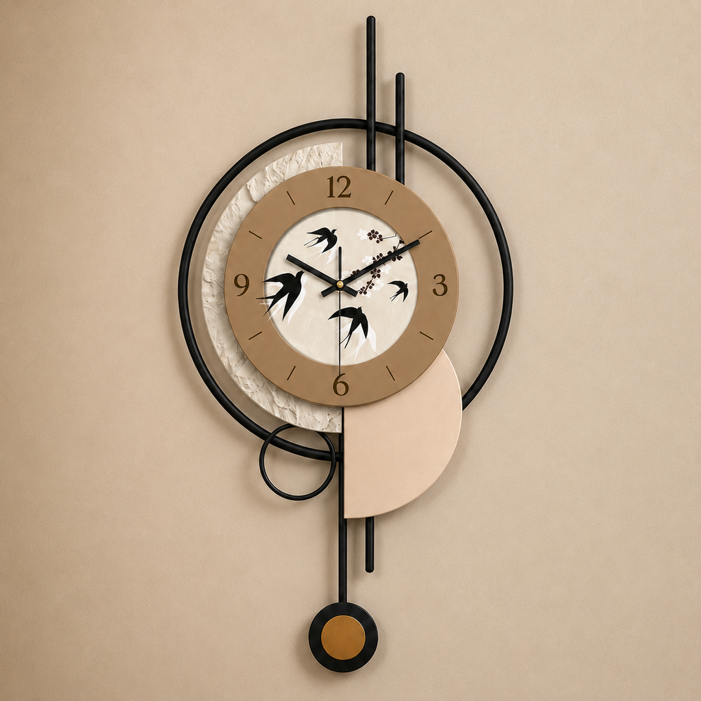 Horloge 70 cm scandinave design