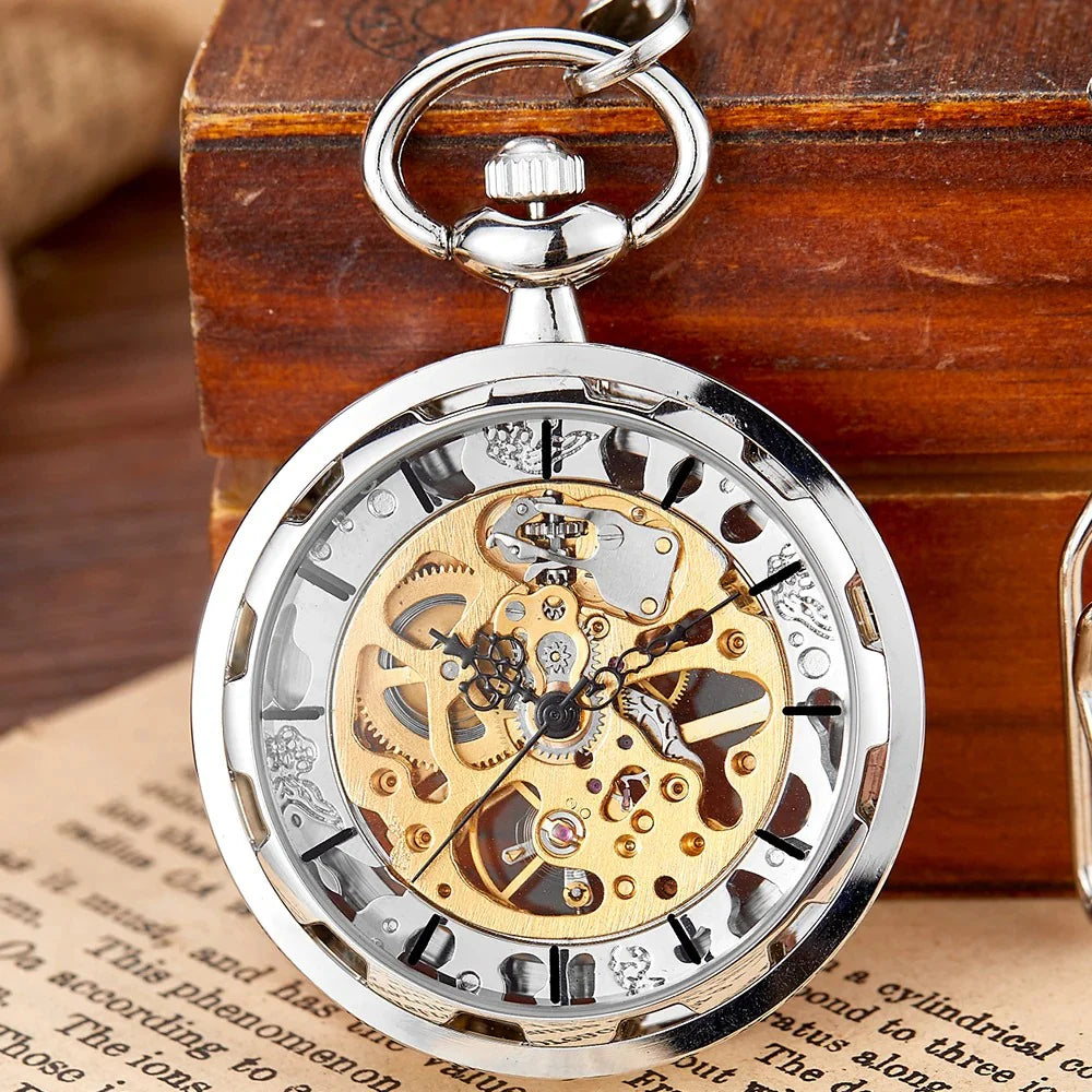 Horloge à gousset steampunk