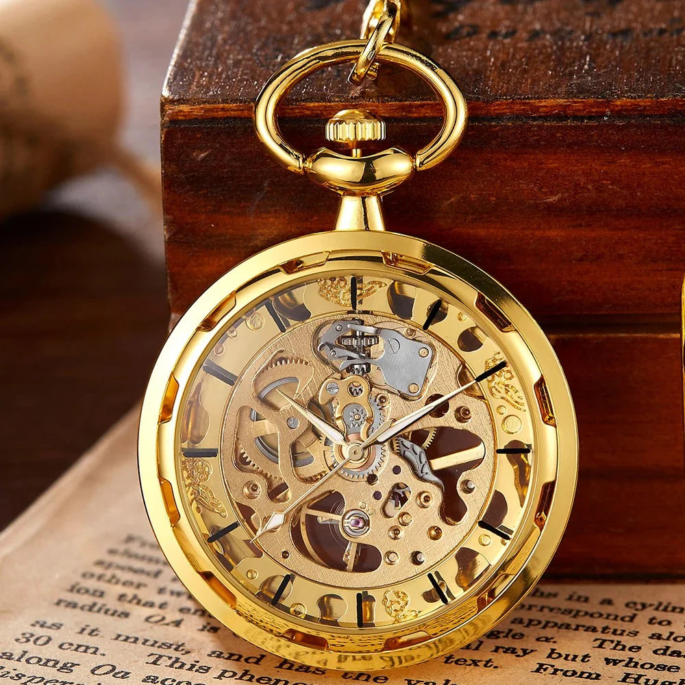 Horloge à gousset steampunk
