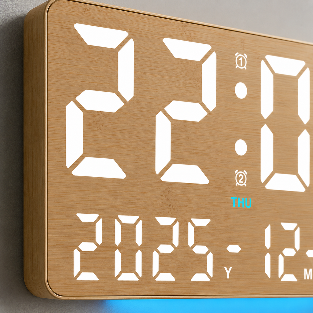 Horloge calendrier numérique