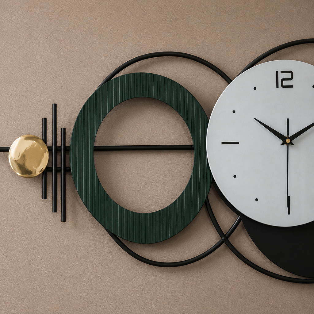 Horloge géante moderne