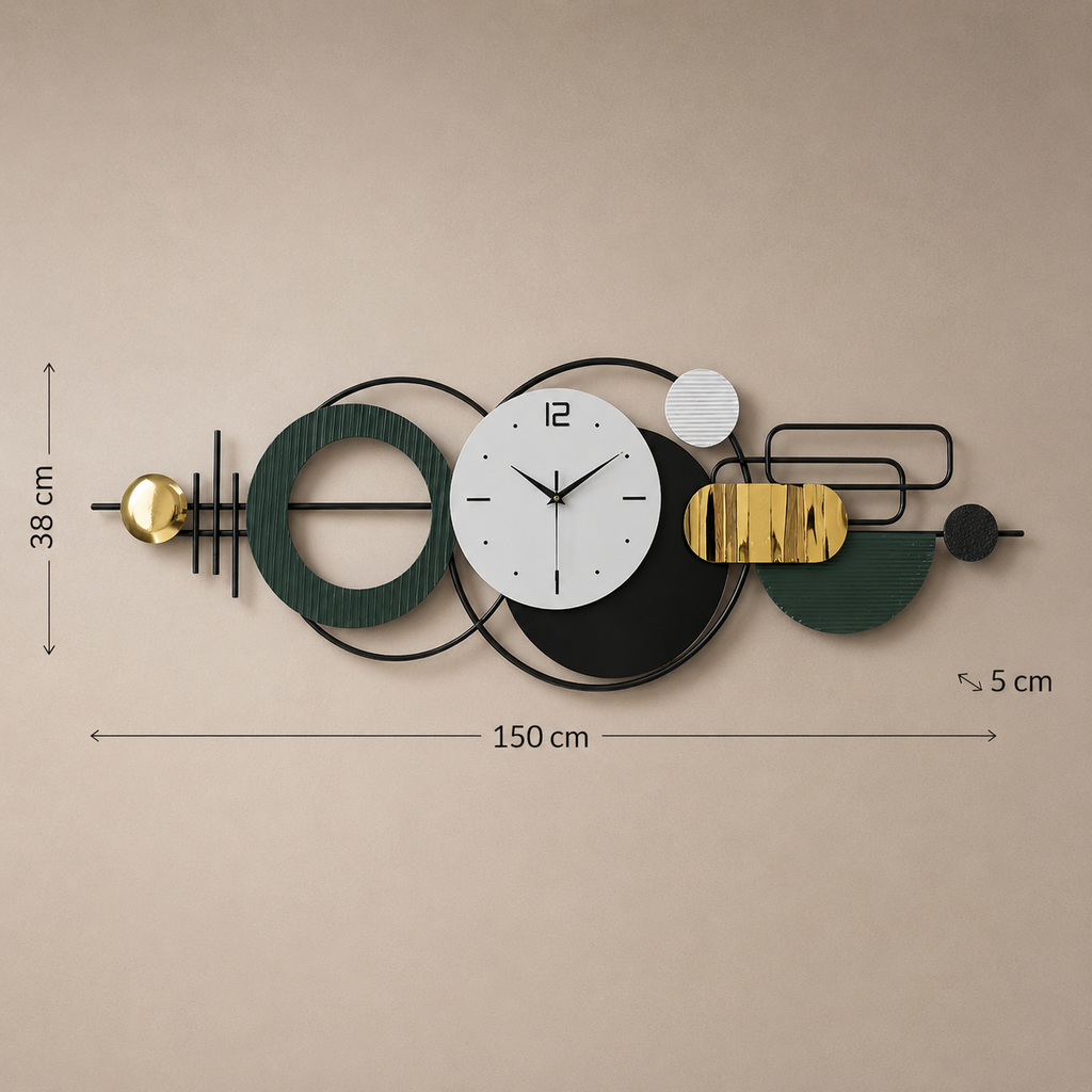 Horloge géante moderne