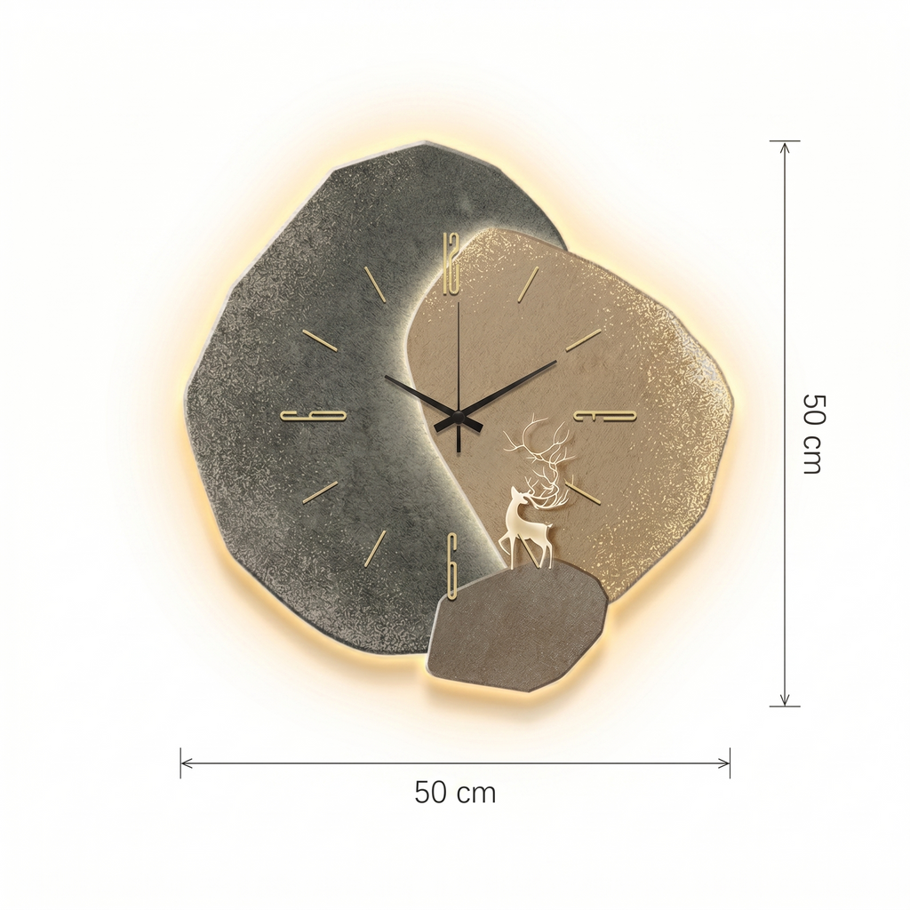 Horloge moderne led