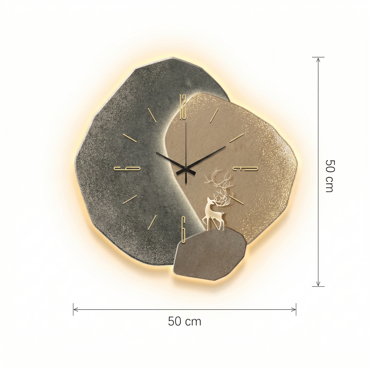 Horloge moderne led