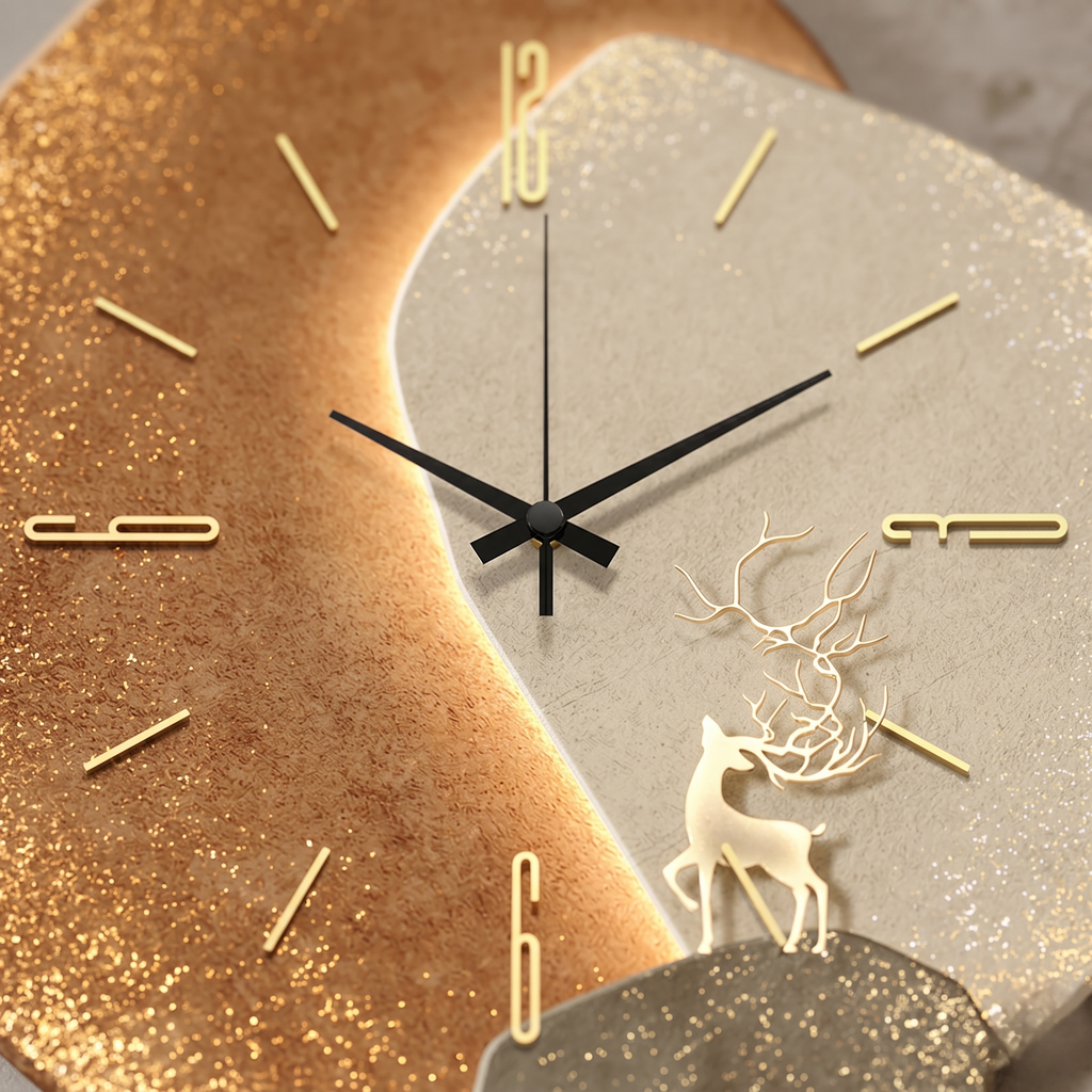 Horloge moderne led