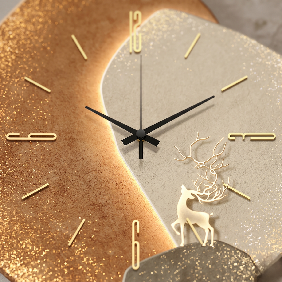 Horloge moderne led
