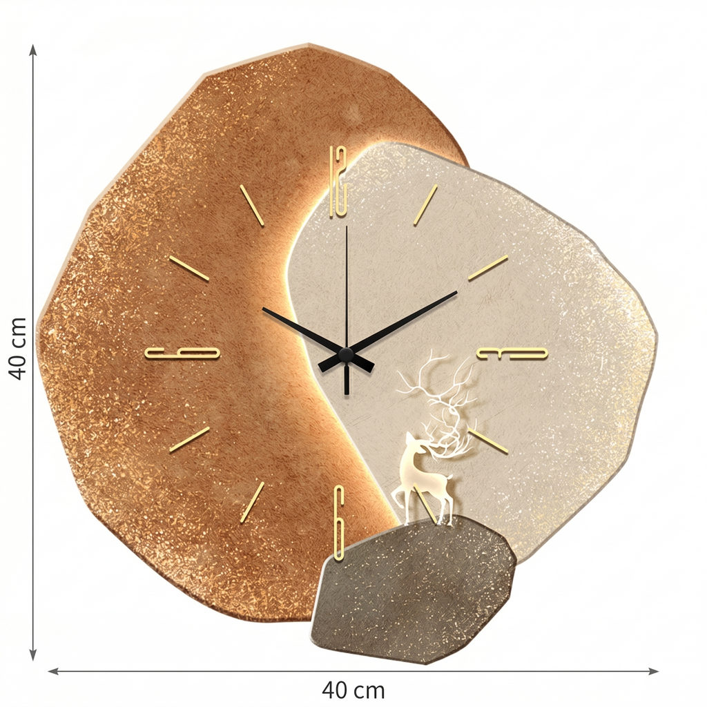 Horloge moderne led
