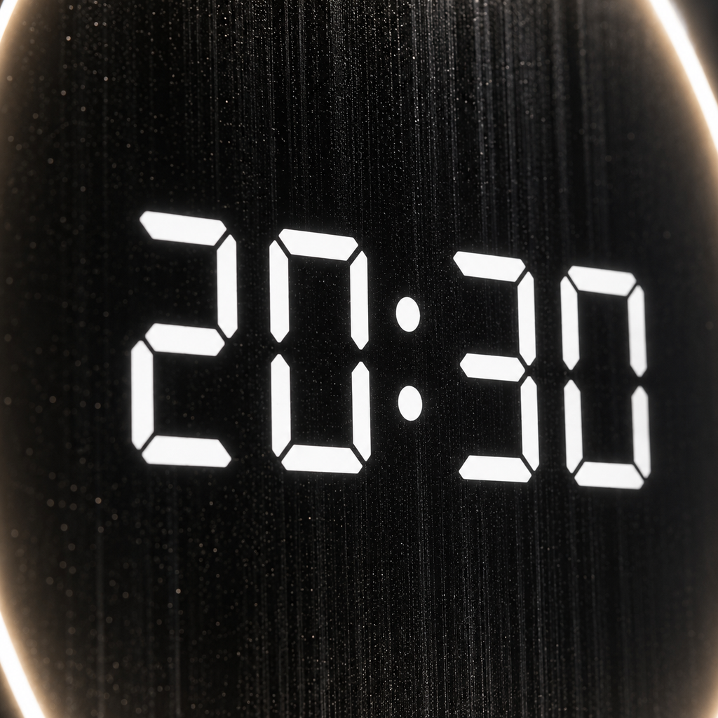 Horloge moderne numérique