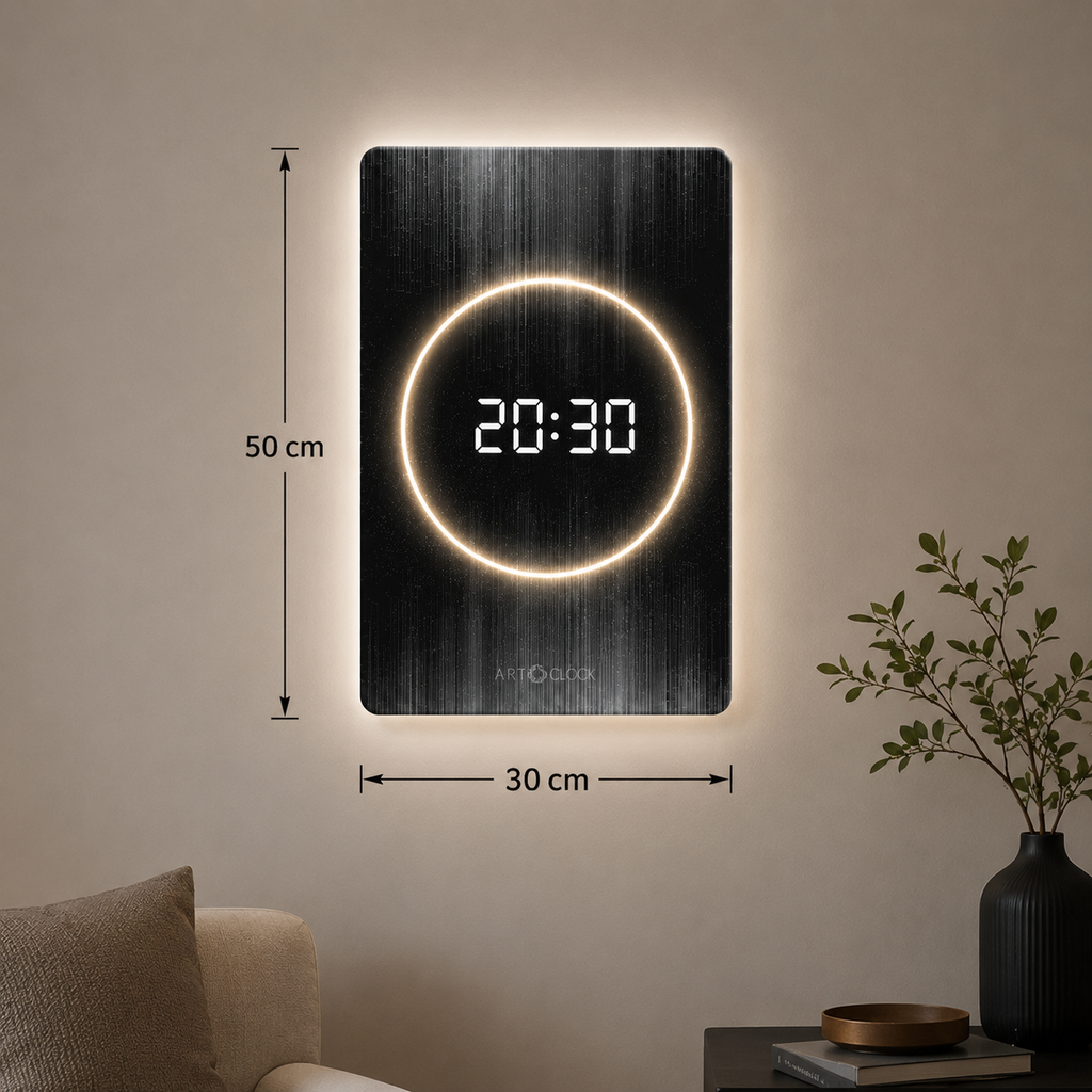 Horloge moderne numérique