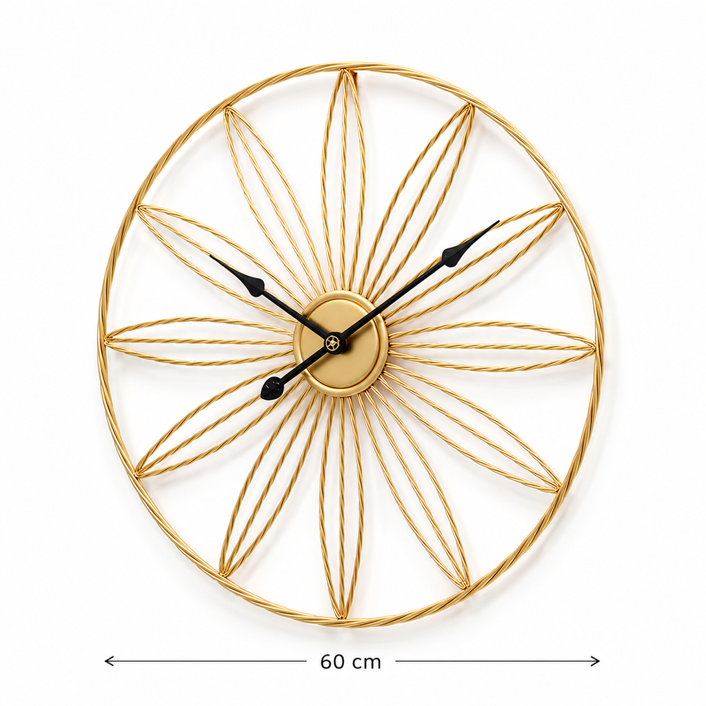 Horloge murale design 60 cm