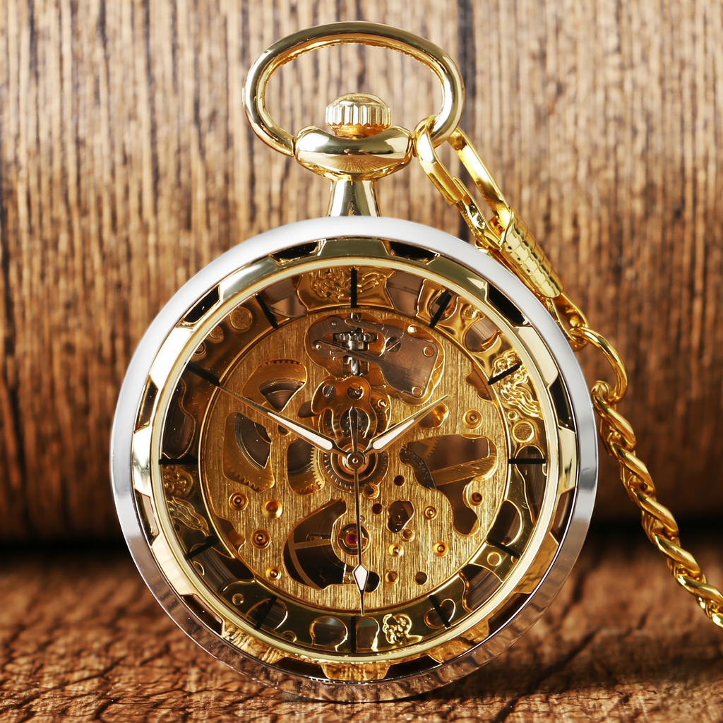 Horloge à gousset steampunk
