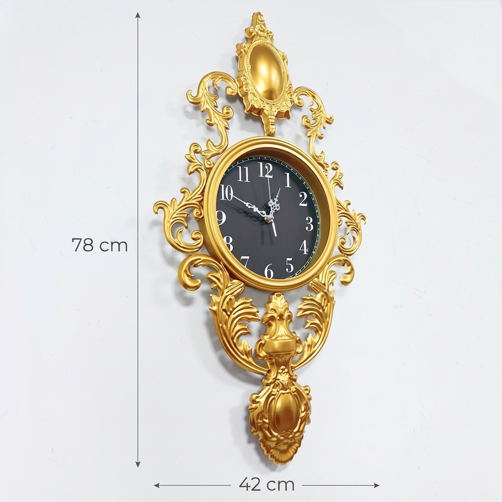 Horloge ancienne dorée