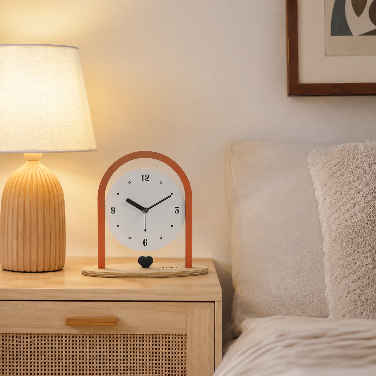 Horloge à poser design
