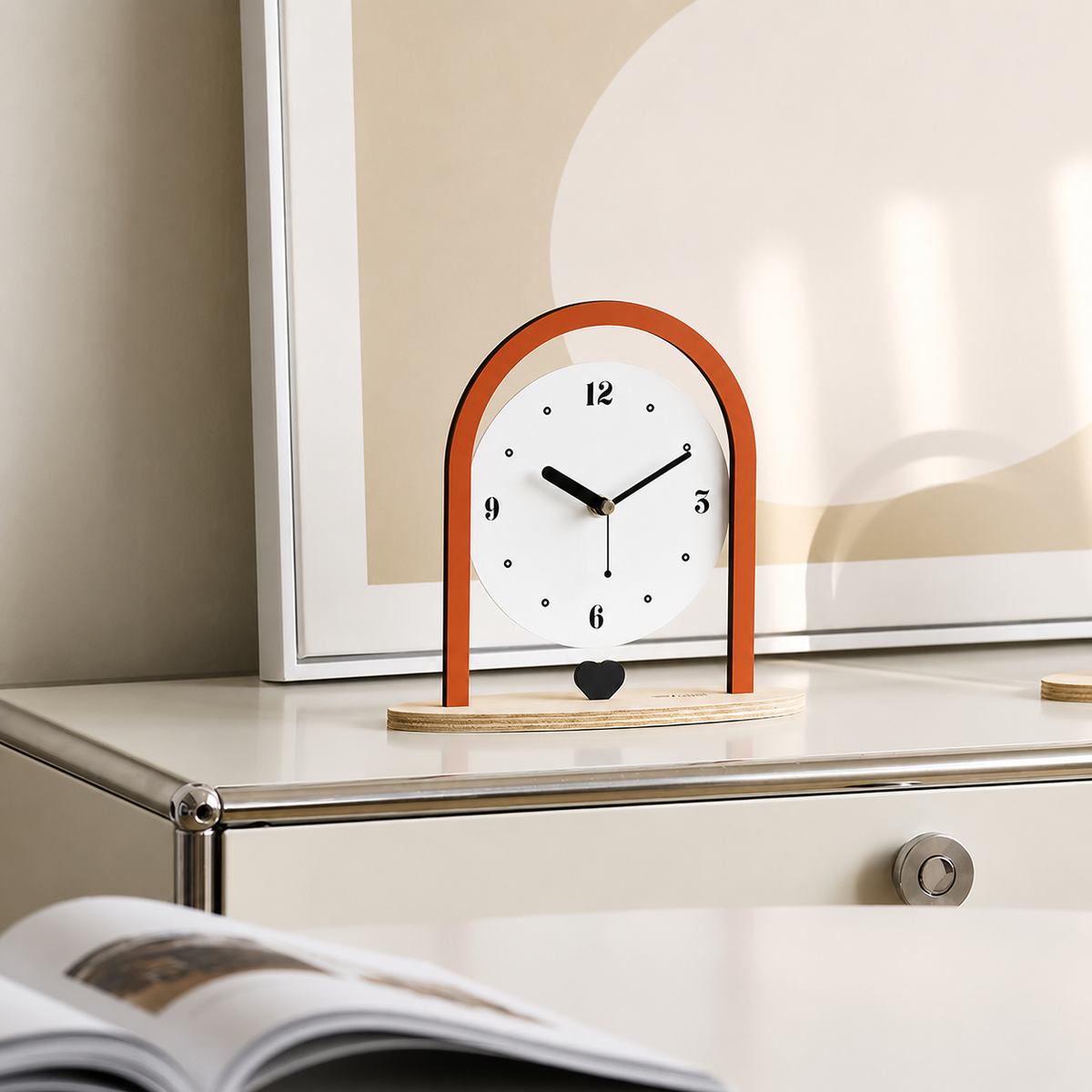 Horloge à poser design