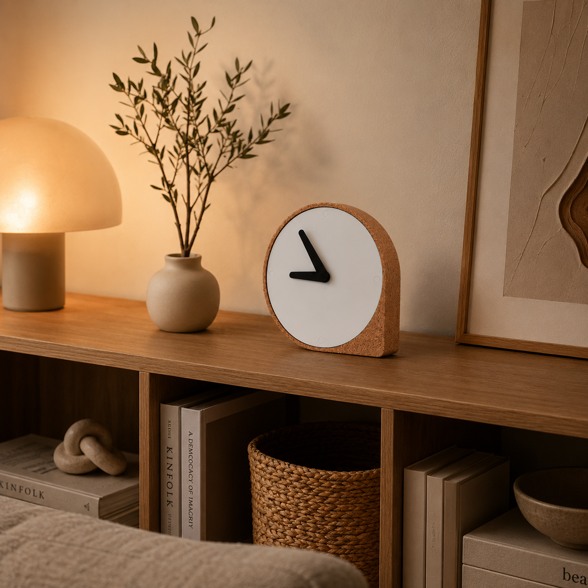 Horloge à poser scandinave