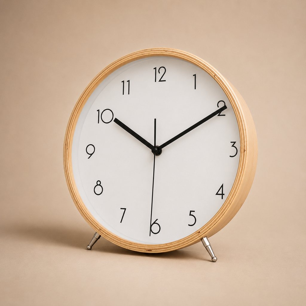 Horloge à poser scandinave