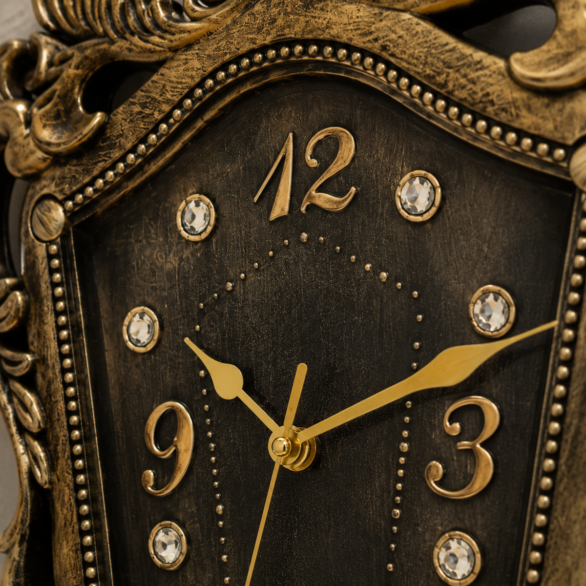 Horloge bronze doré italienne