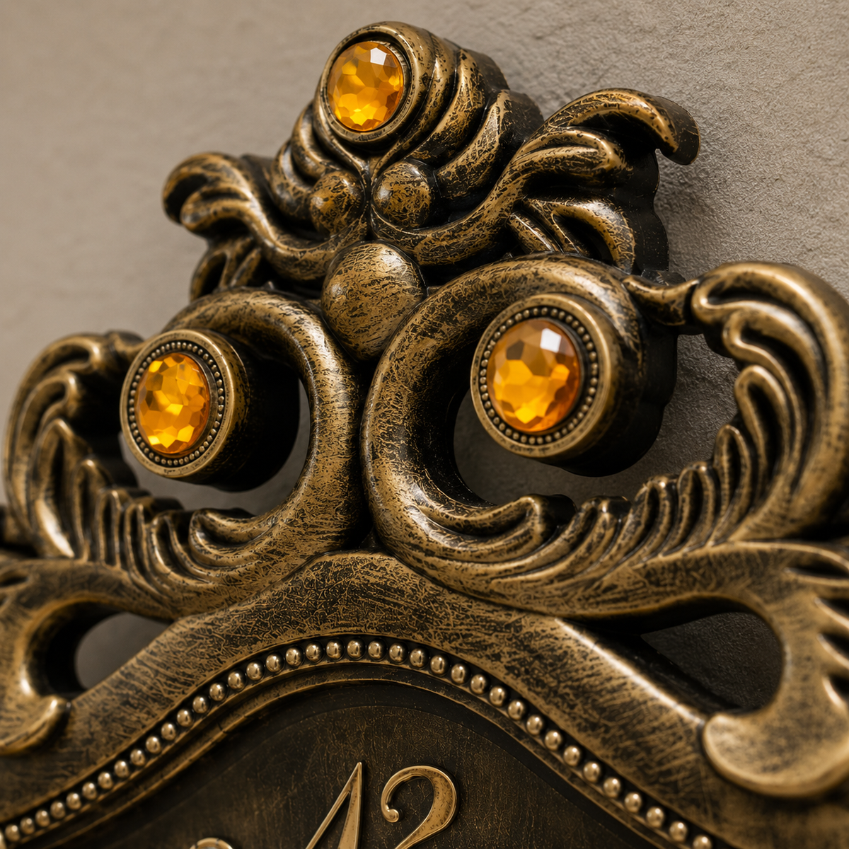 Horloge bronze doré italienne