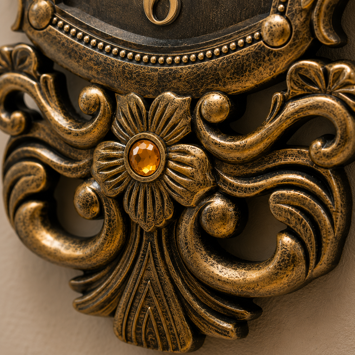 Horloge bronze doré italienne