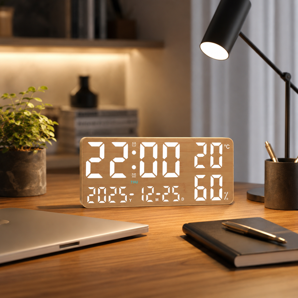 Horloge calendrier numérique