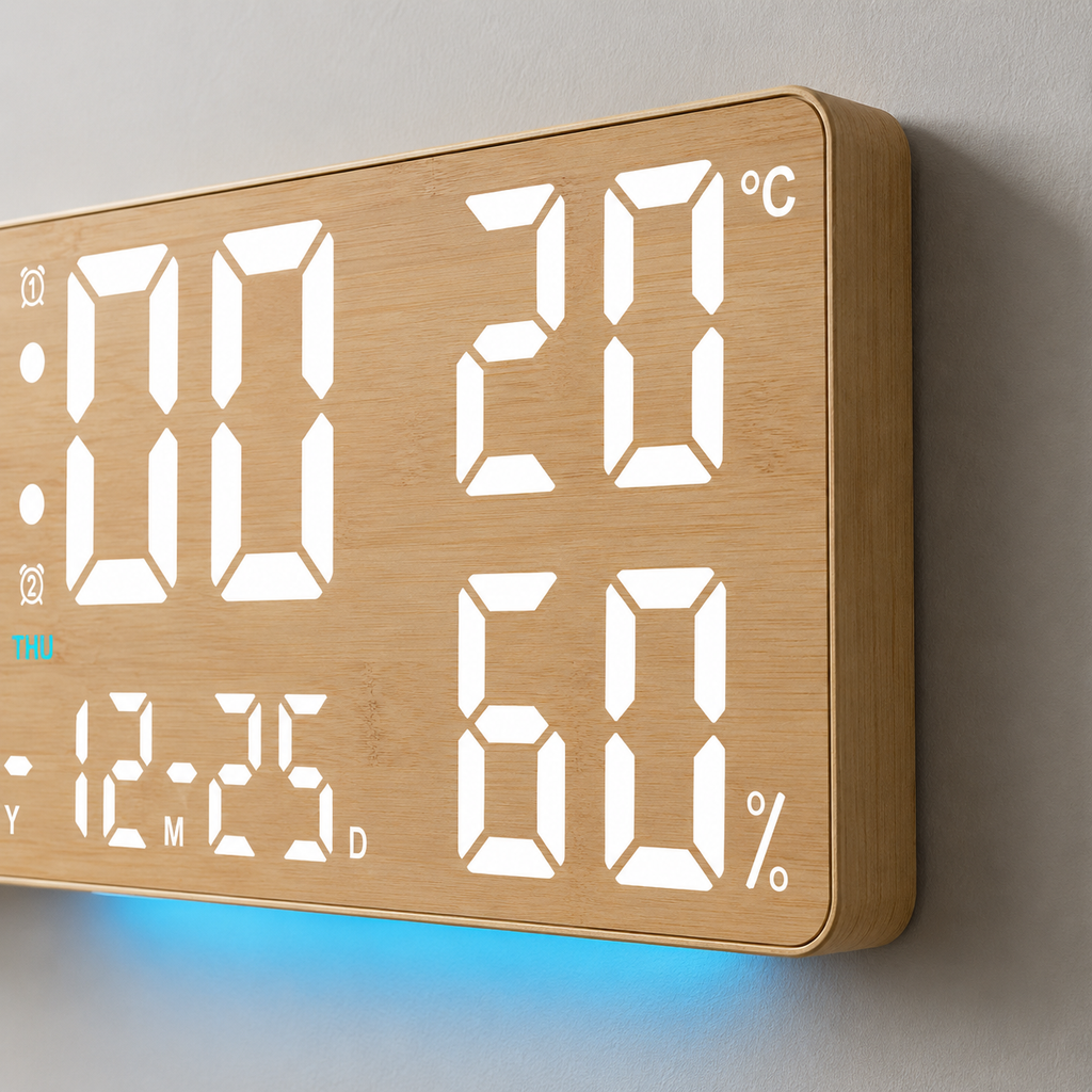 Horloge calendrier numérique