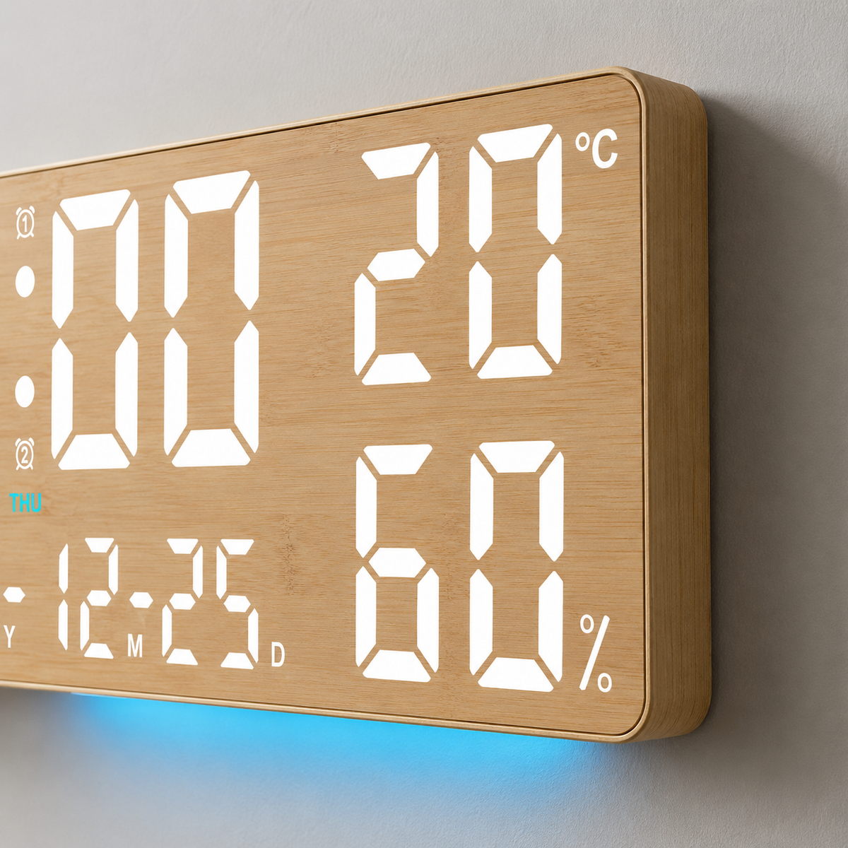 Horloge calendrier numérique